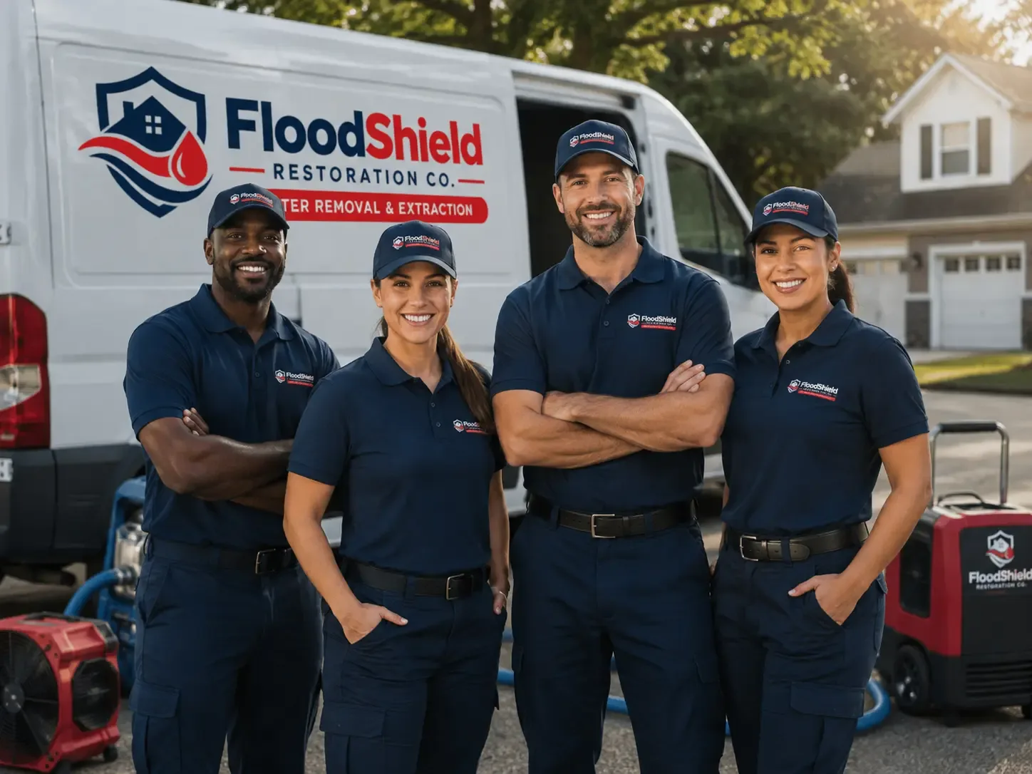 Flood Damage Restoration company in Moulton, TX